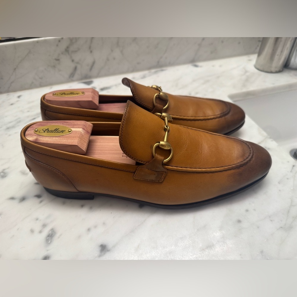 Men’s Gucci Jordan Loafer Brown Size 41